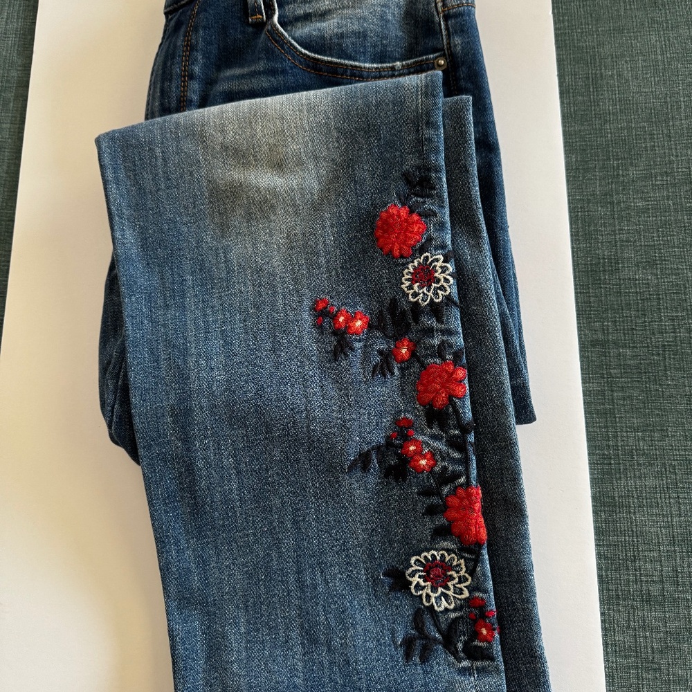 Sundance / Driftwood Women's Stella Embroidered Jeans 29/27
